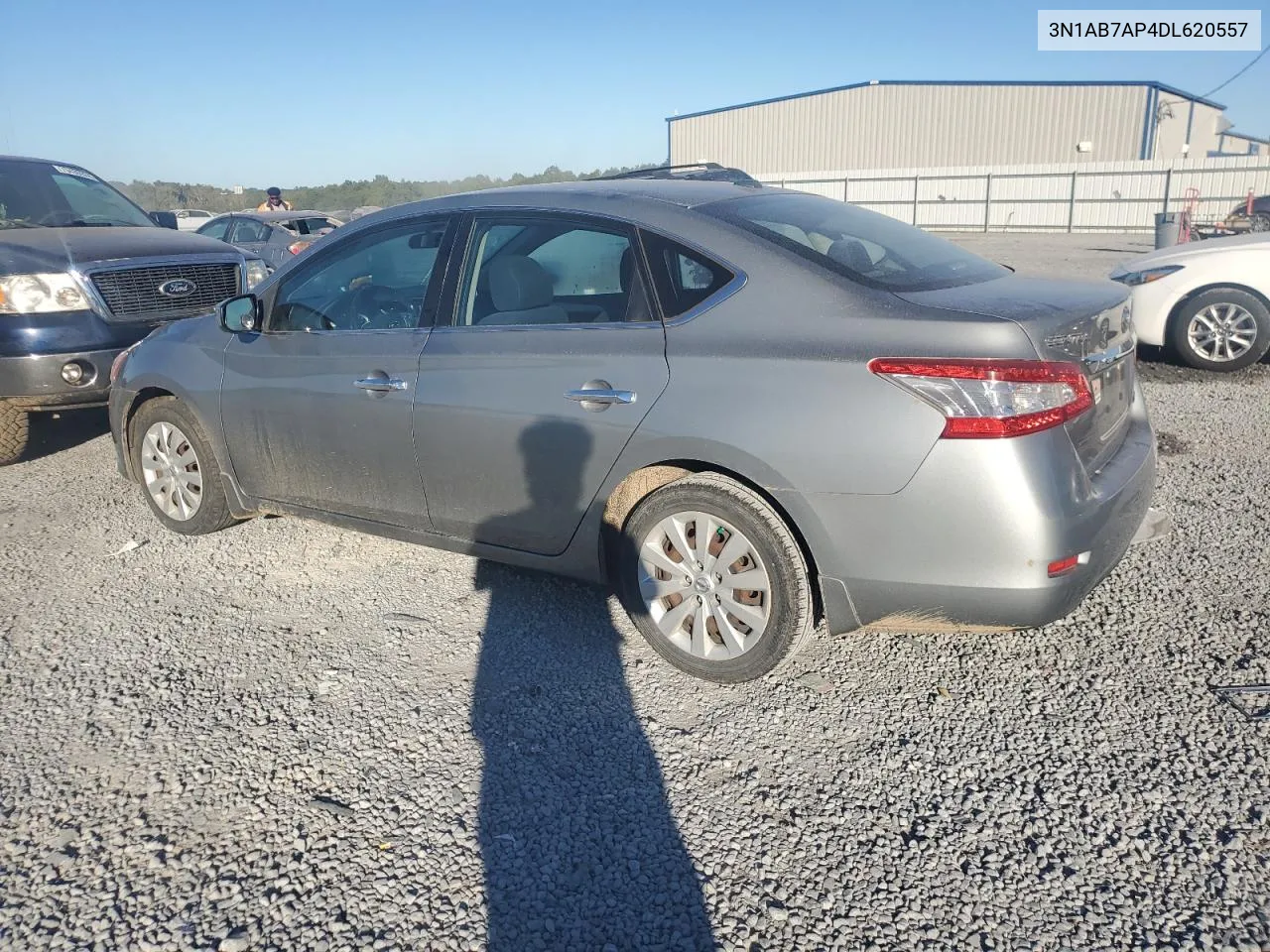 2013 Nissan Sentra S VIN: 3N1AB7AP4DL620557 Lot: 75396164