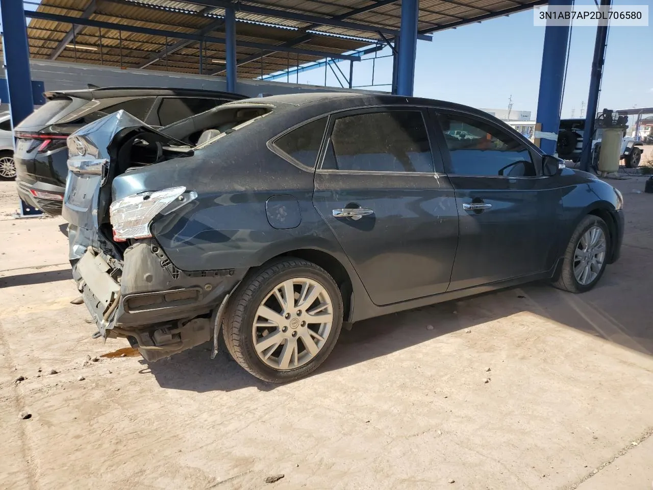 2013 Nissan Sentra S VIN: 3N1AB7AP2DL706580 Lot: 75685944