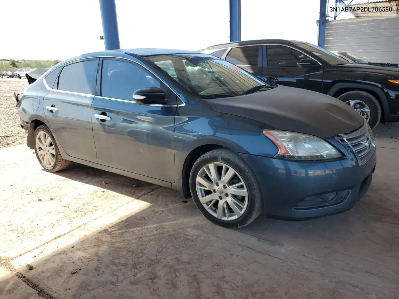 2013 Nissan Sentra S VIN: 3N1AB7AP2DL706580 Lot: 75685944