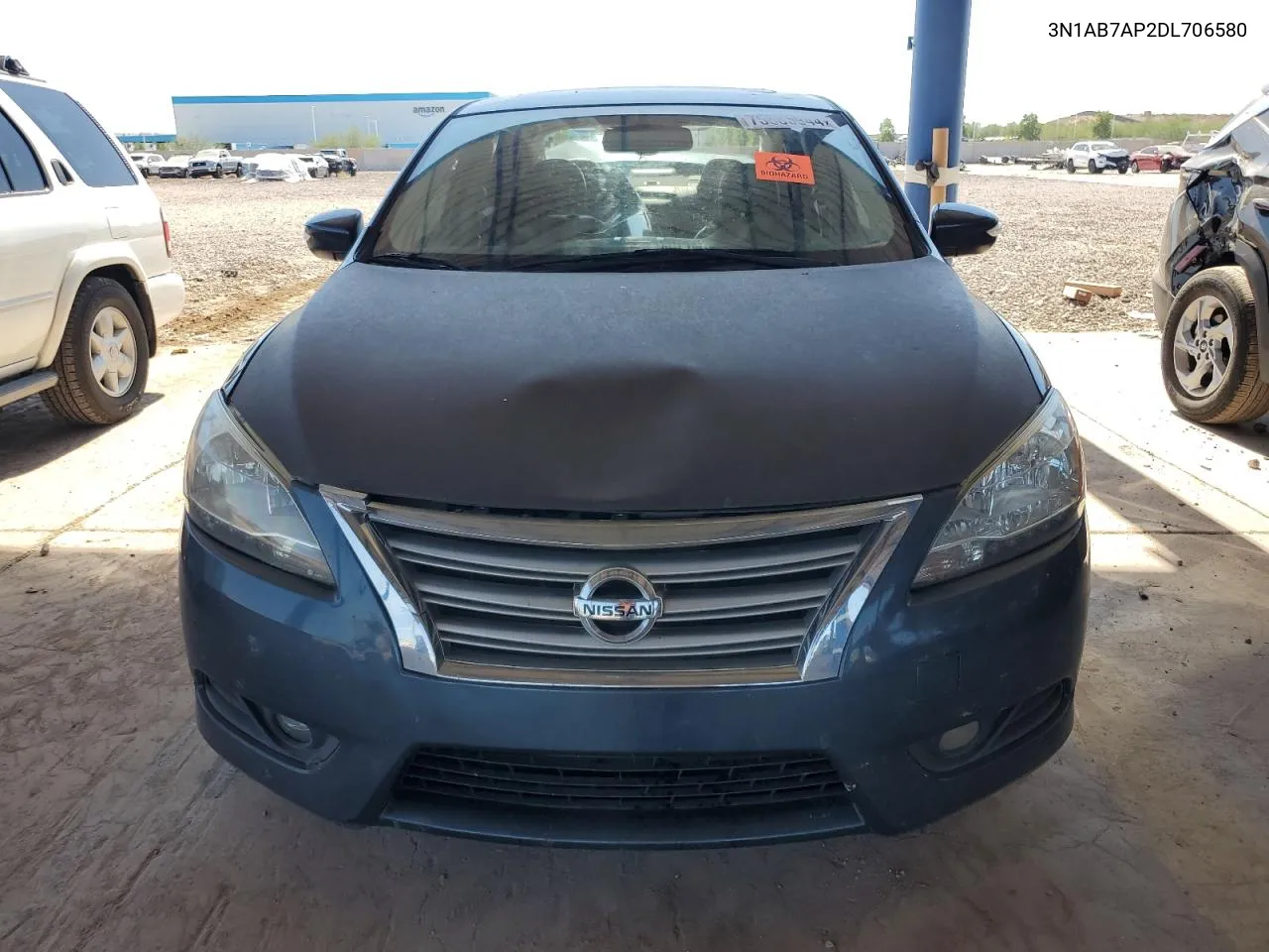 3N1AB7AP2DL706580 2013 Nissan Sentra S