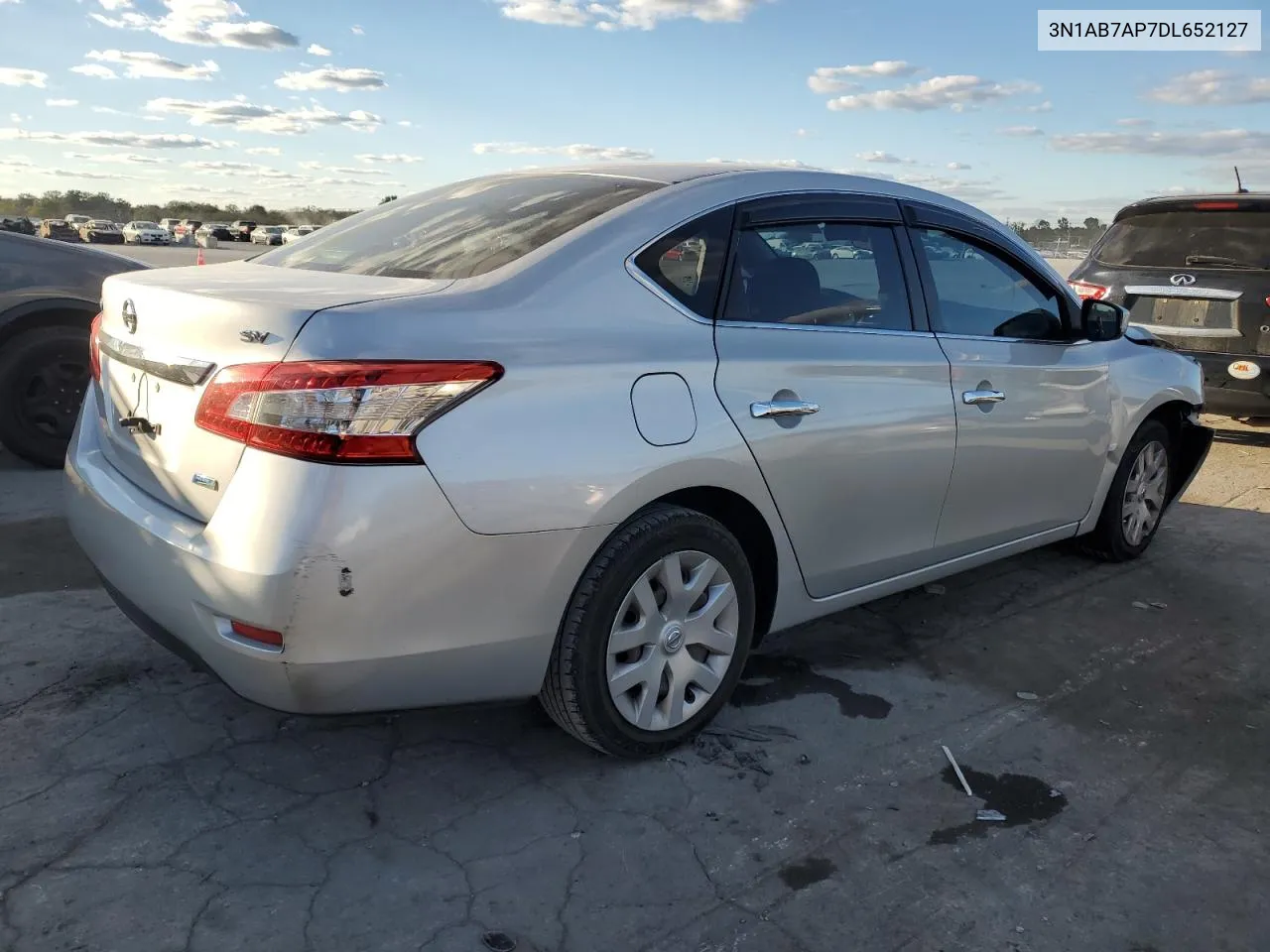 2013 Nissan Sentra S VIN: 3N1AB7AP7DL652127 Lot: 76309514