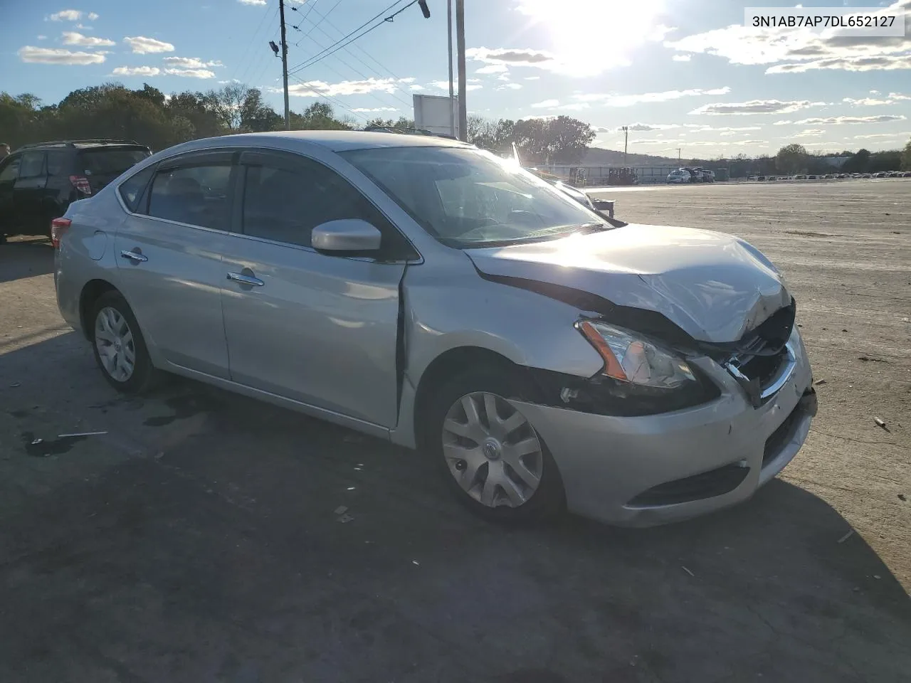 2013 Nissan Sentra S VIN: 3N1AB7AP7DL652127 Lot: 76309514