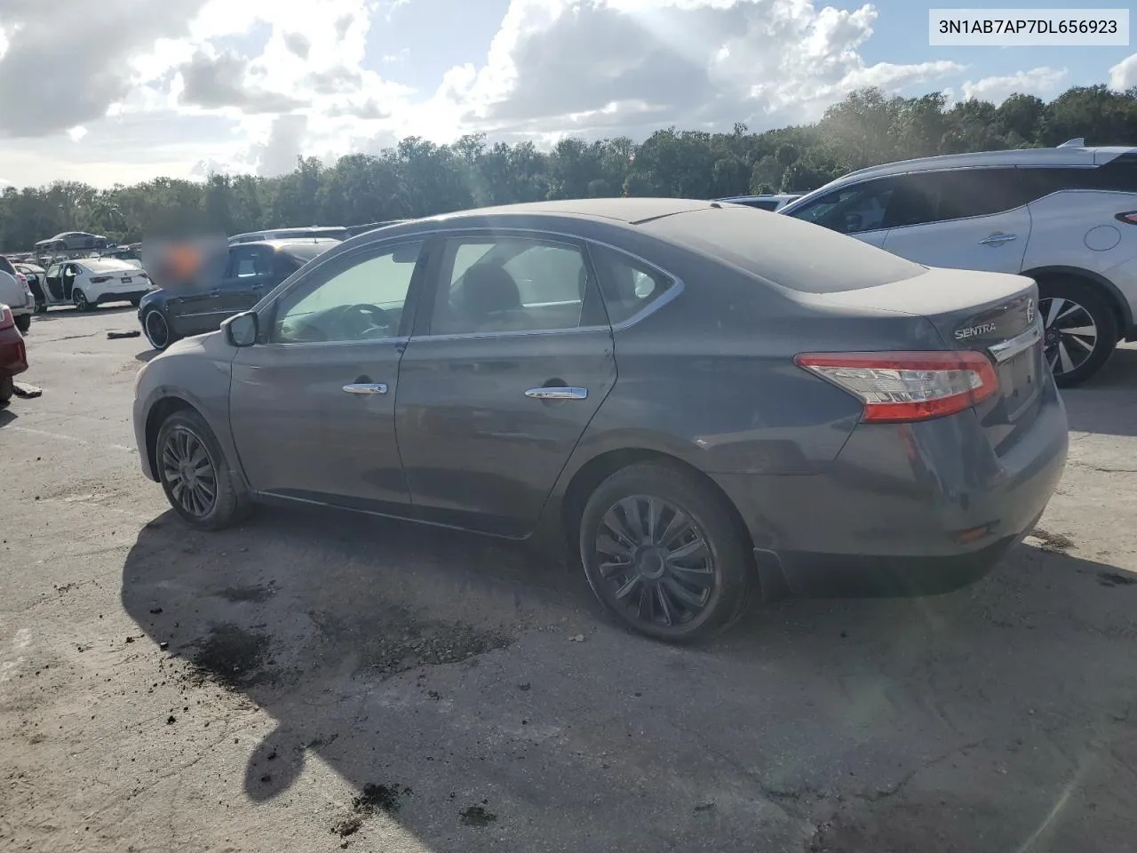 2013 Nissan Sentra S VIN: 3N1AB7AP7DL656923 Lot: 76789924