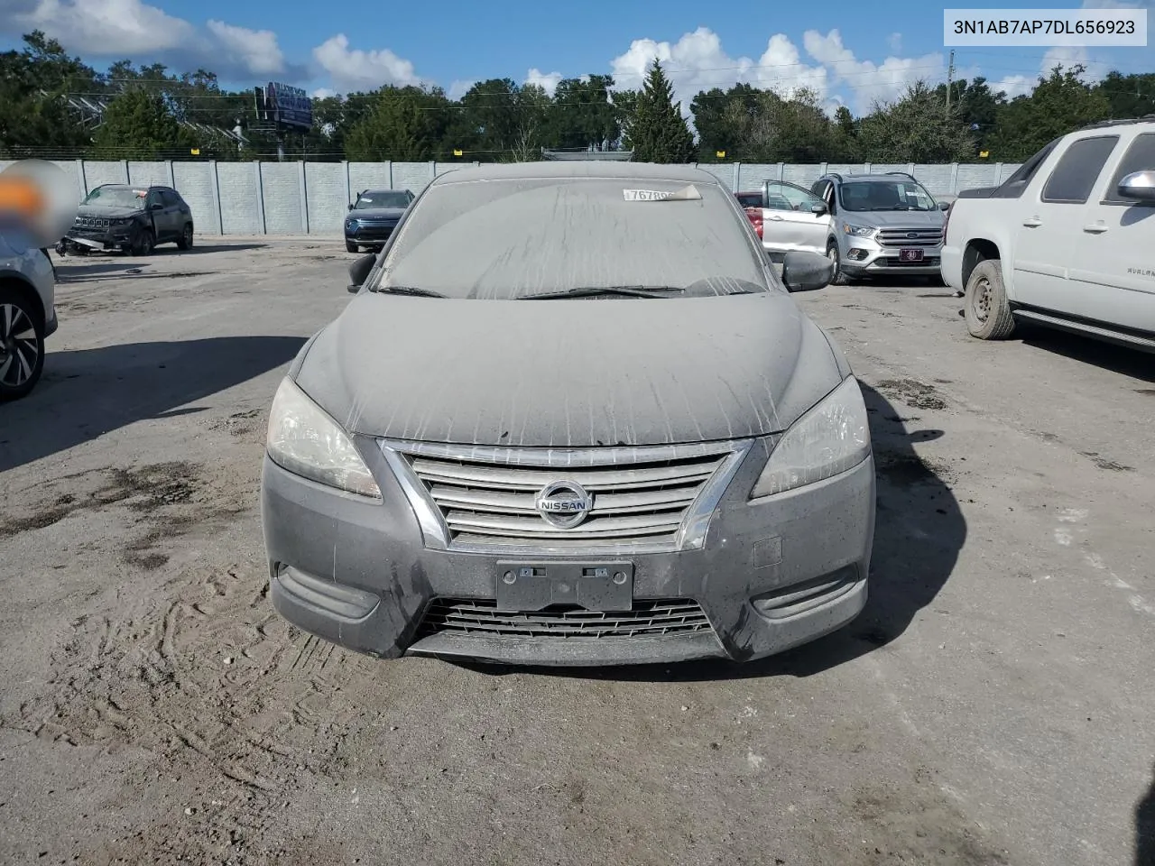 2013 Nissan Sentra S VIN: 3N1AB7AP7DL656923 Lot: 76789924