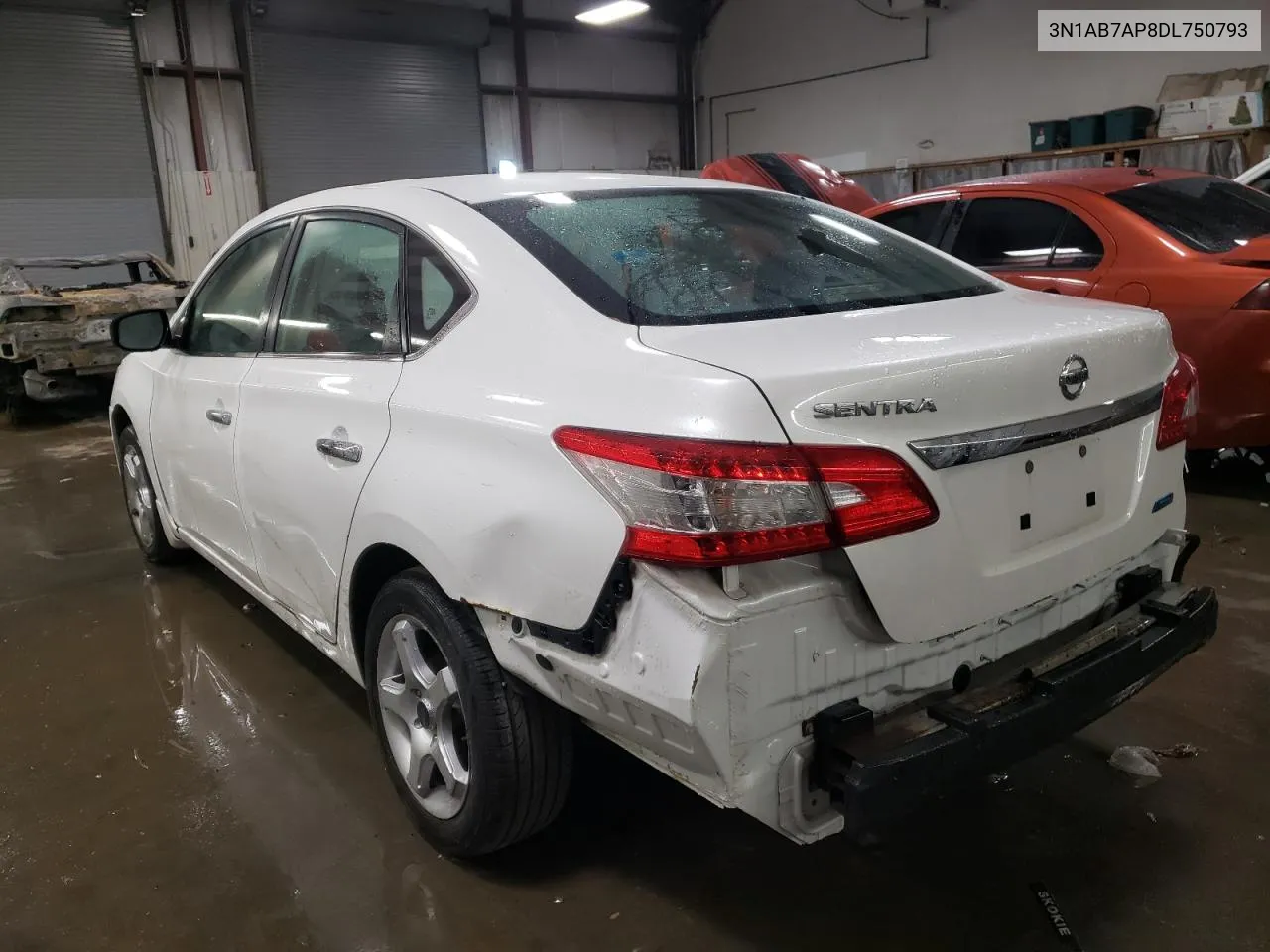 2013 Nissan Sentra S VIN: 3N1AB7AP8DL750793 Lot: 76998064