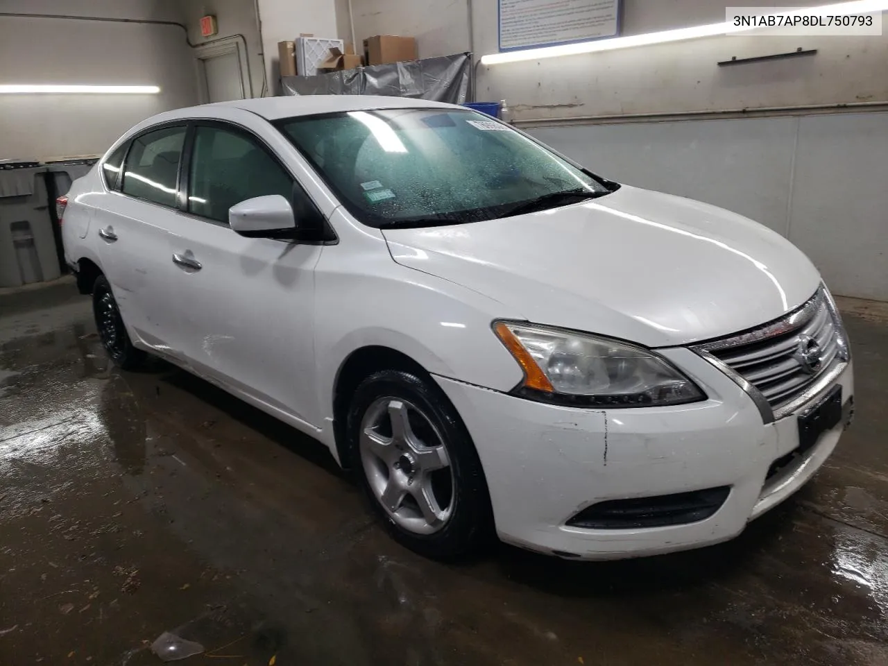 2013 Nissan Sentra S VIN: 3N1AB7AP8DL750793 Lot: 76998064