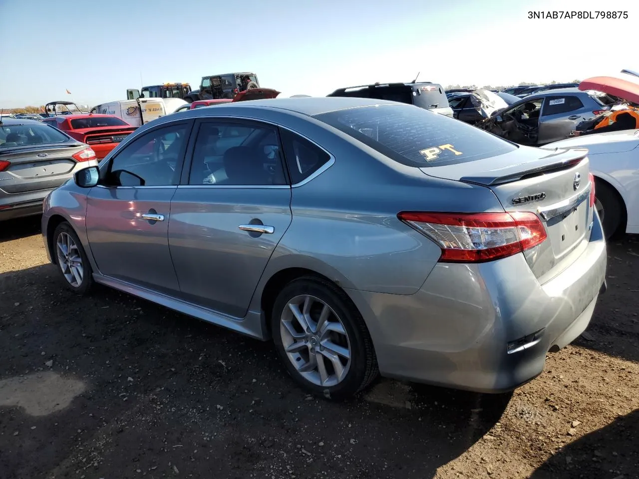 2013 Nissan Sentra S VIN: 3N1AB7AP8DL798875 Lot: 77580764