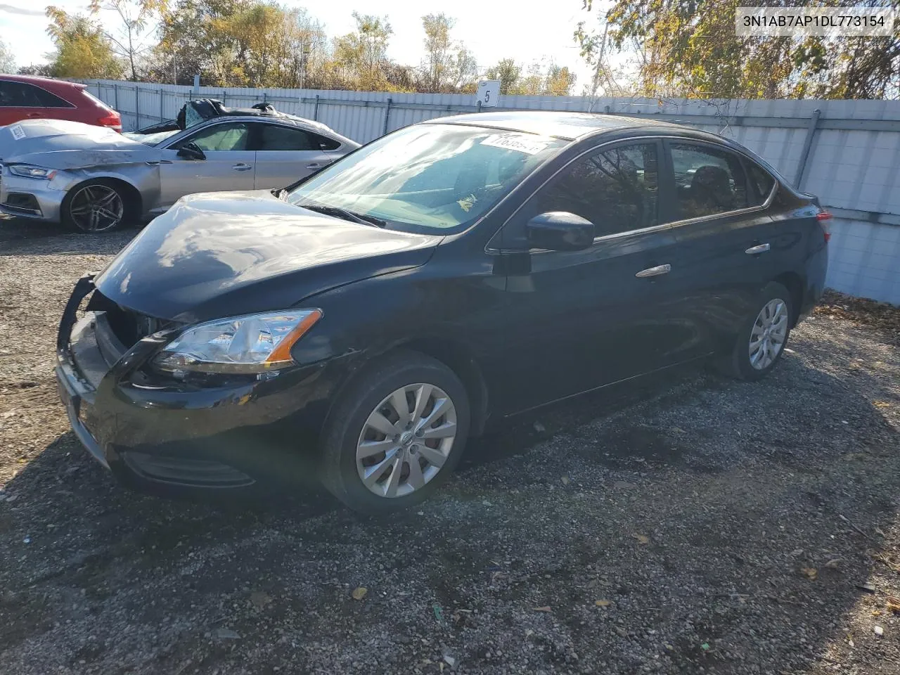 2013 Nissan Sentra S VIN: 3N1AB7AP1DL773154 Lot: 77636944