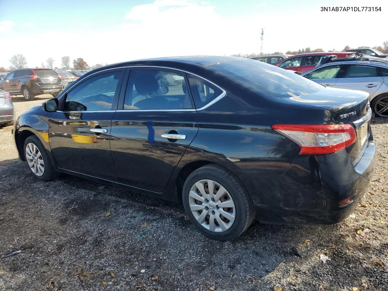 2013 Nissan Sentra S VIN: 3N1AB7AP1DL773154 Lot: 77636944