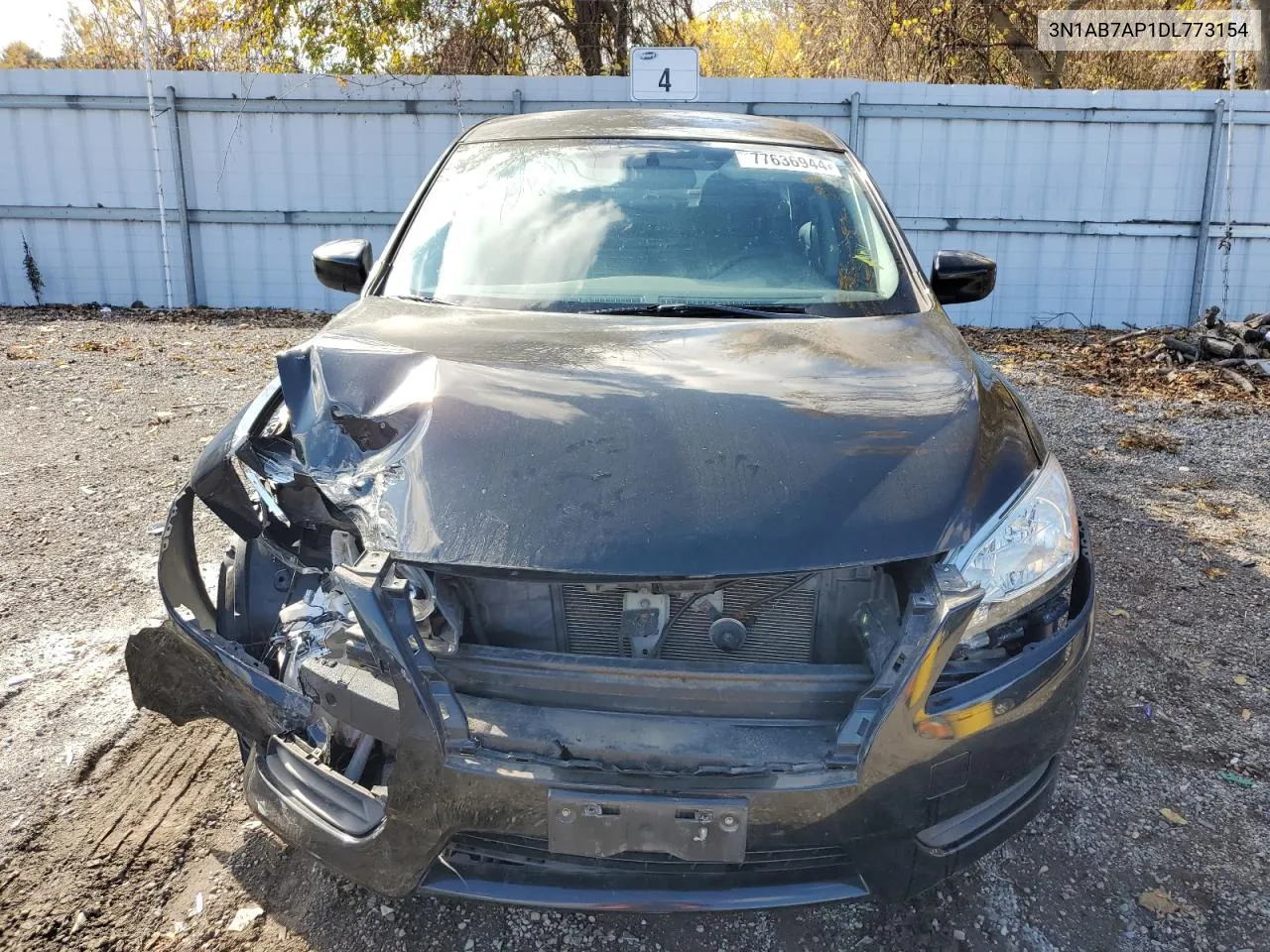 2013 Nissan Sentra S VIN: 3N1AB7AP1DL773154 Lot: 77636944