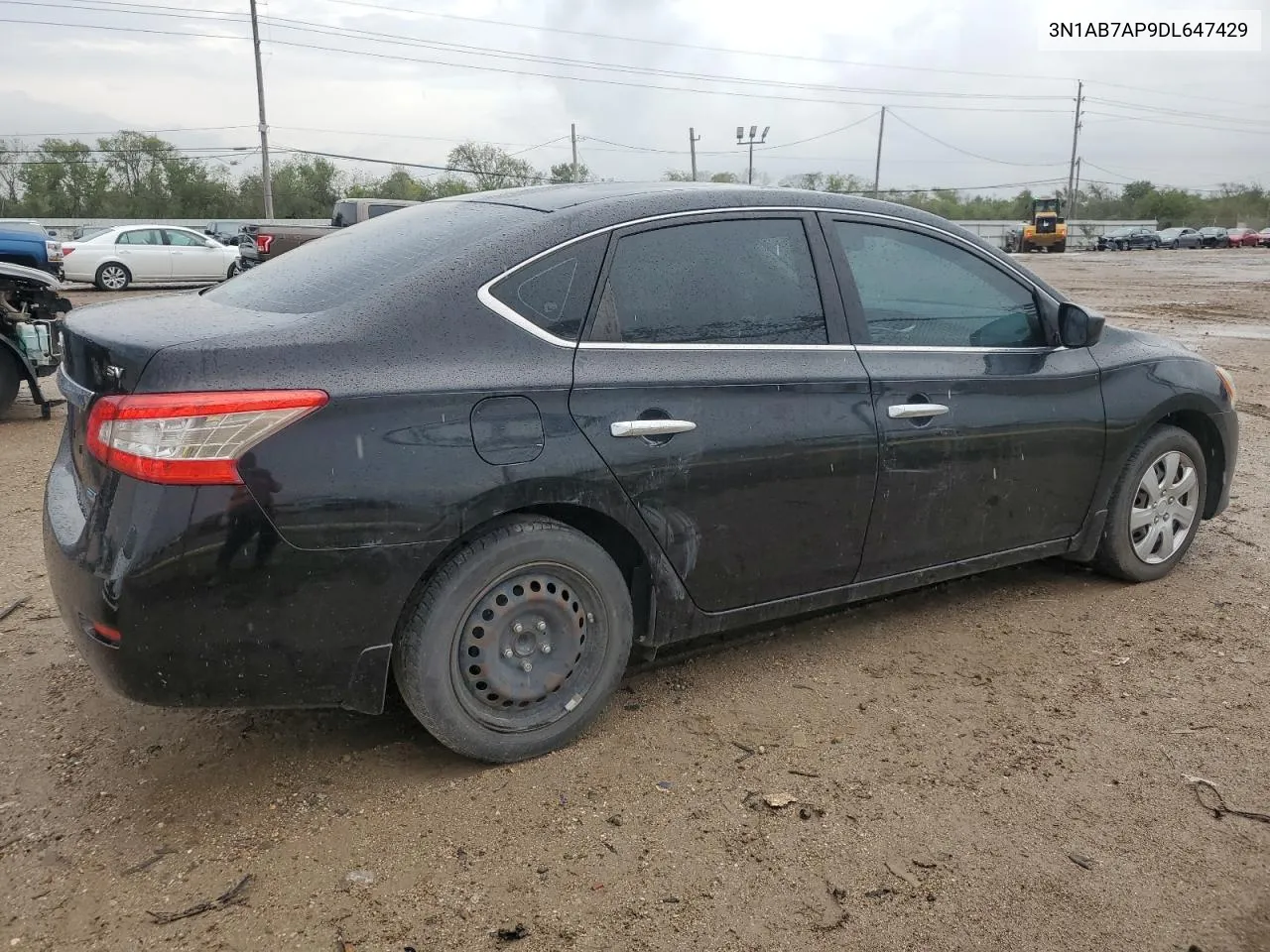 2013 Nissan Sentra S VIN: 3N1AB7AP9DL647429 Lot: 77686234