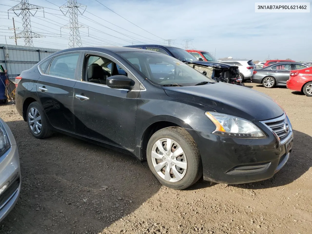 2013 Nissan Sentra S VIN: 3N1AB7AP9DL621462 Lot: 78308004