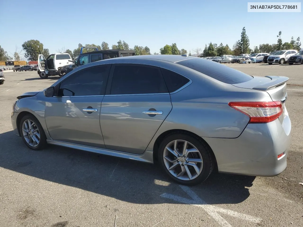 2013 Nissan Sentra S VIN: 3N1AB7AP5DL778681 Lot: 78328874