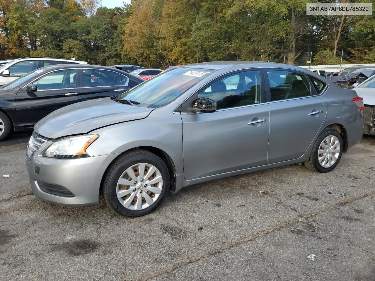 2013 Nissan Sentra S VIN: 3N1AB7AP8DL785320 Lot: 78431574