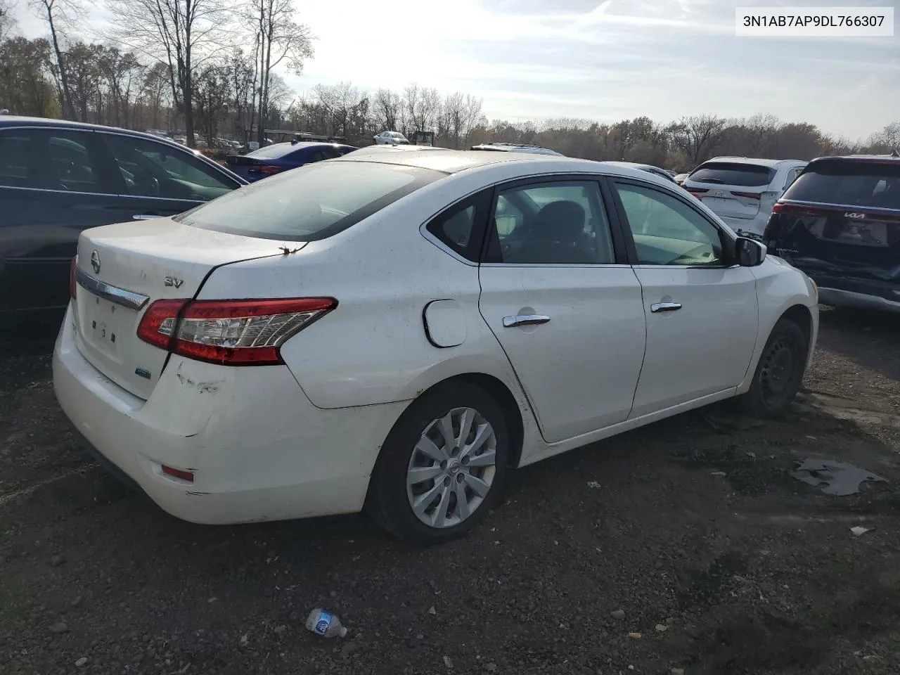 2013 Nissan Sentra S VIN: 3N1AB7AP9DL766307 Lot: 78490954