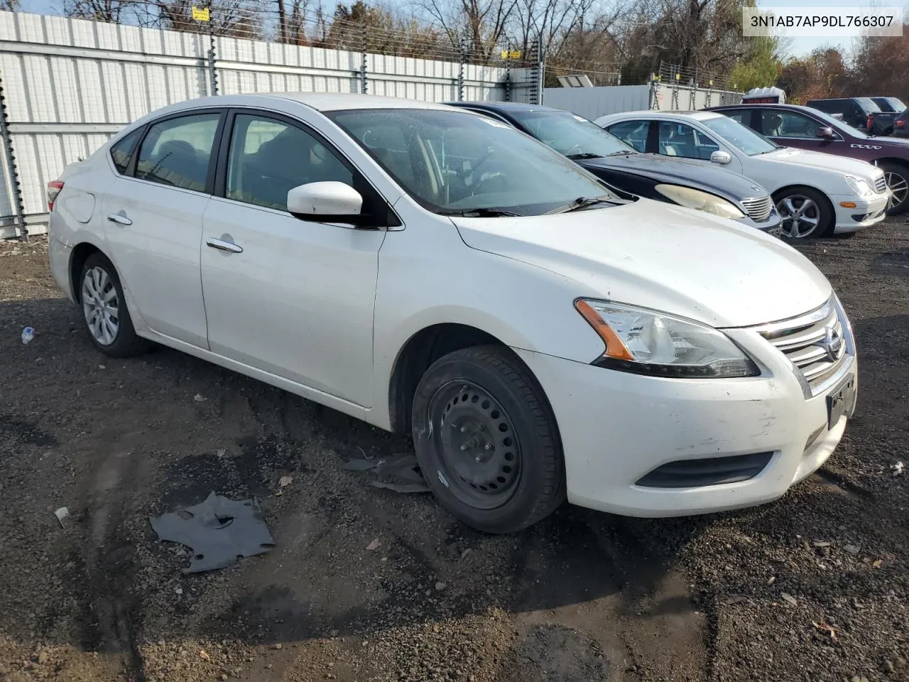 2013 Nissan Sentra S VIN: 3N1AB7AP9DL766307 Lot: 78490954