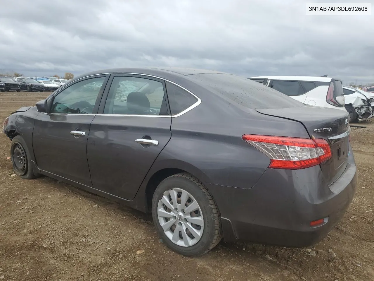 2013 Nissan Sentra S VIN: 3N1AB7AP3DL692608 Lot: 78523284