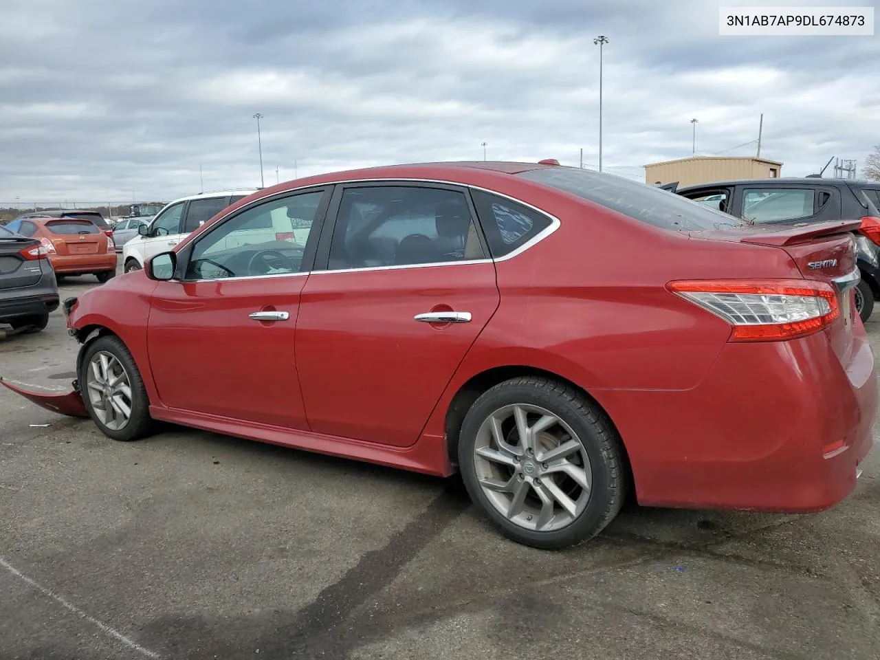 2013 Nissan Sentra S VIN: 3N1AB7AP9DL674873 Lot: 78796624