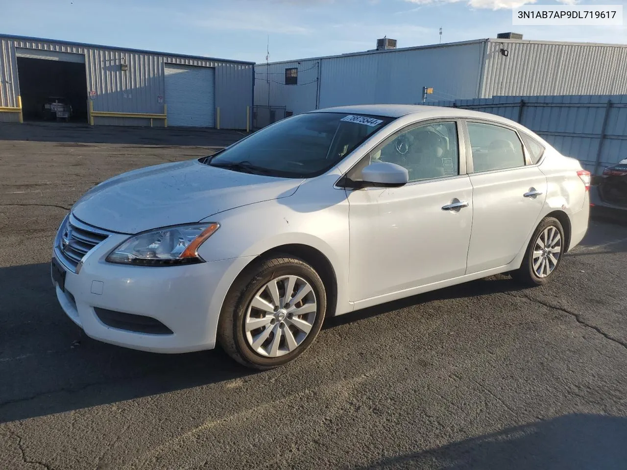 2013 Nissan Sentra S VIN: 3N1AB7AP9DL719617 Lot: 78875544