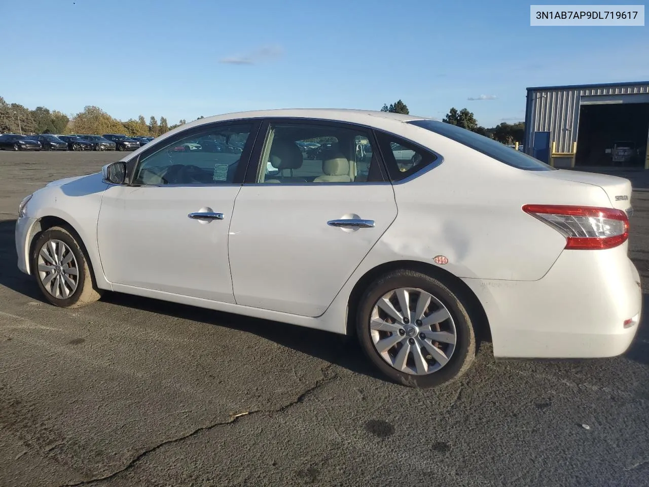 2013 Nissan Sentra S VIN: 3N1AB7AP9DL719617 Lot: 78875544