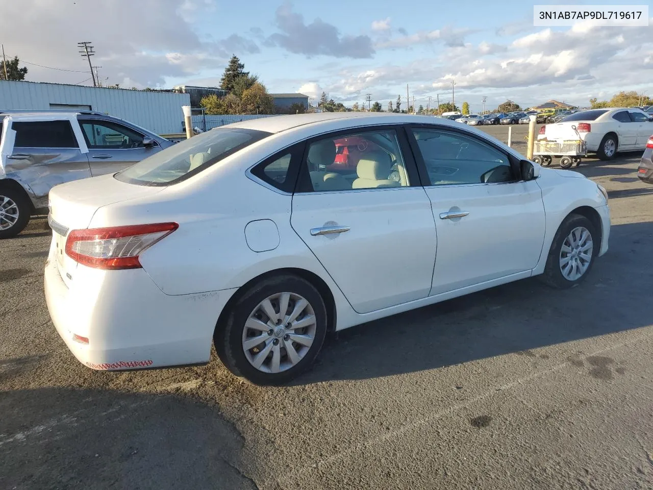 2013 Nissan Sentra S VIN: 3N1AB7AP9DL719617 Lot: 78875544