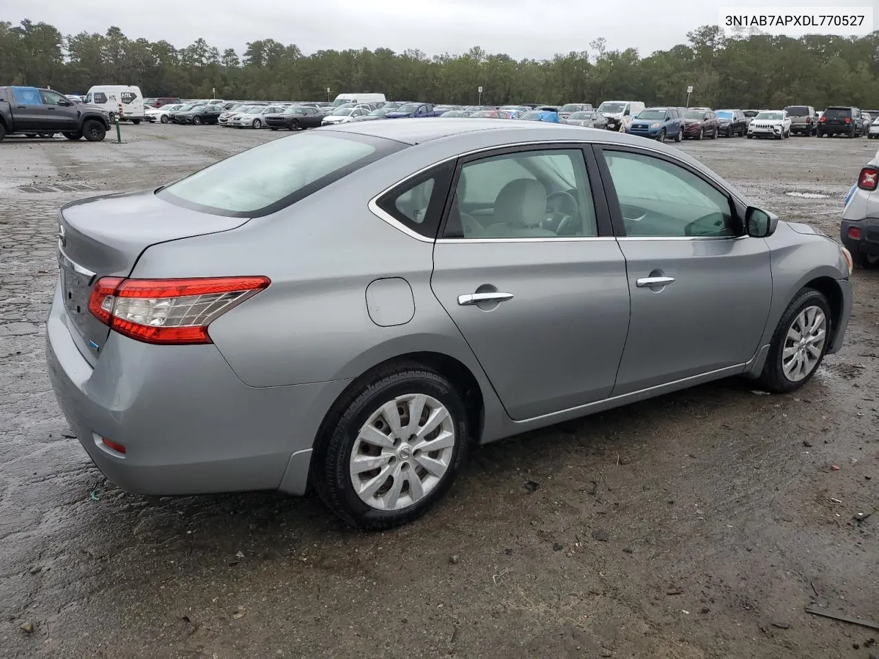 2013 Nissan Sentra S VIN: 3N1AB7APXDL770527 Lot: 78977684