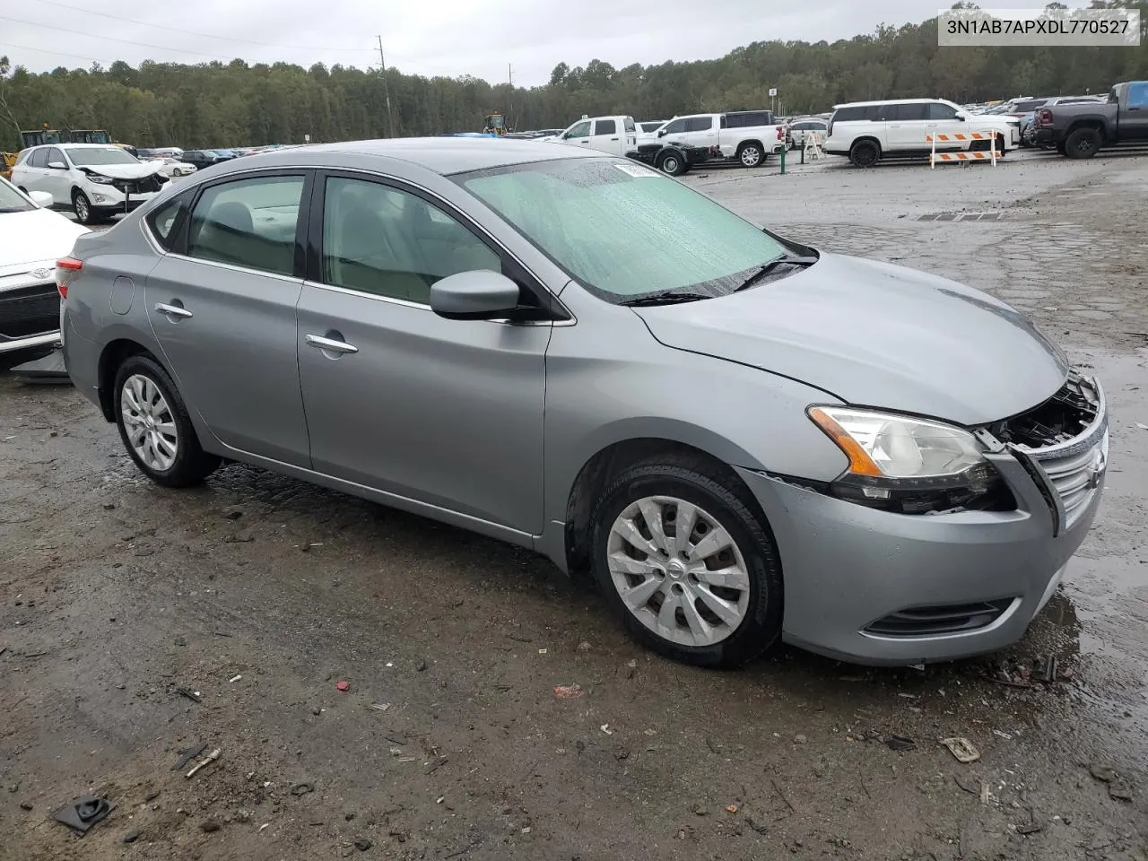 2013 Nissan Sentra S VIN: 3N1AB7APXDL770527 Lot: 78977684