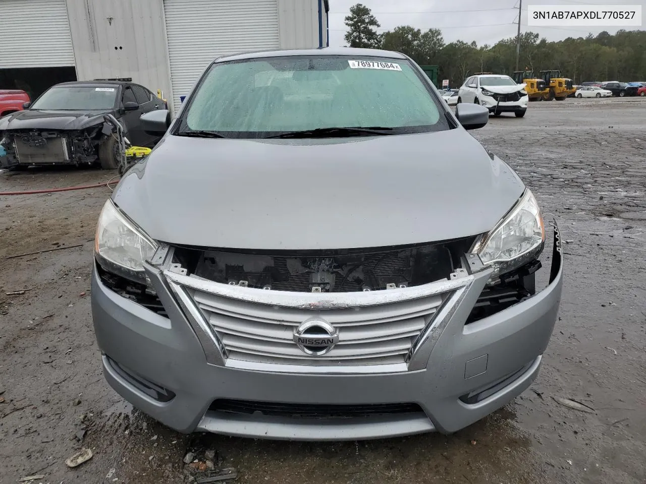 2013 Nissan Sentra S VIN: 3N1AB7APXDL770527 Lot: 78977684