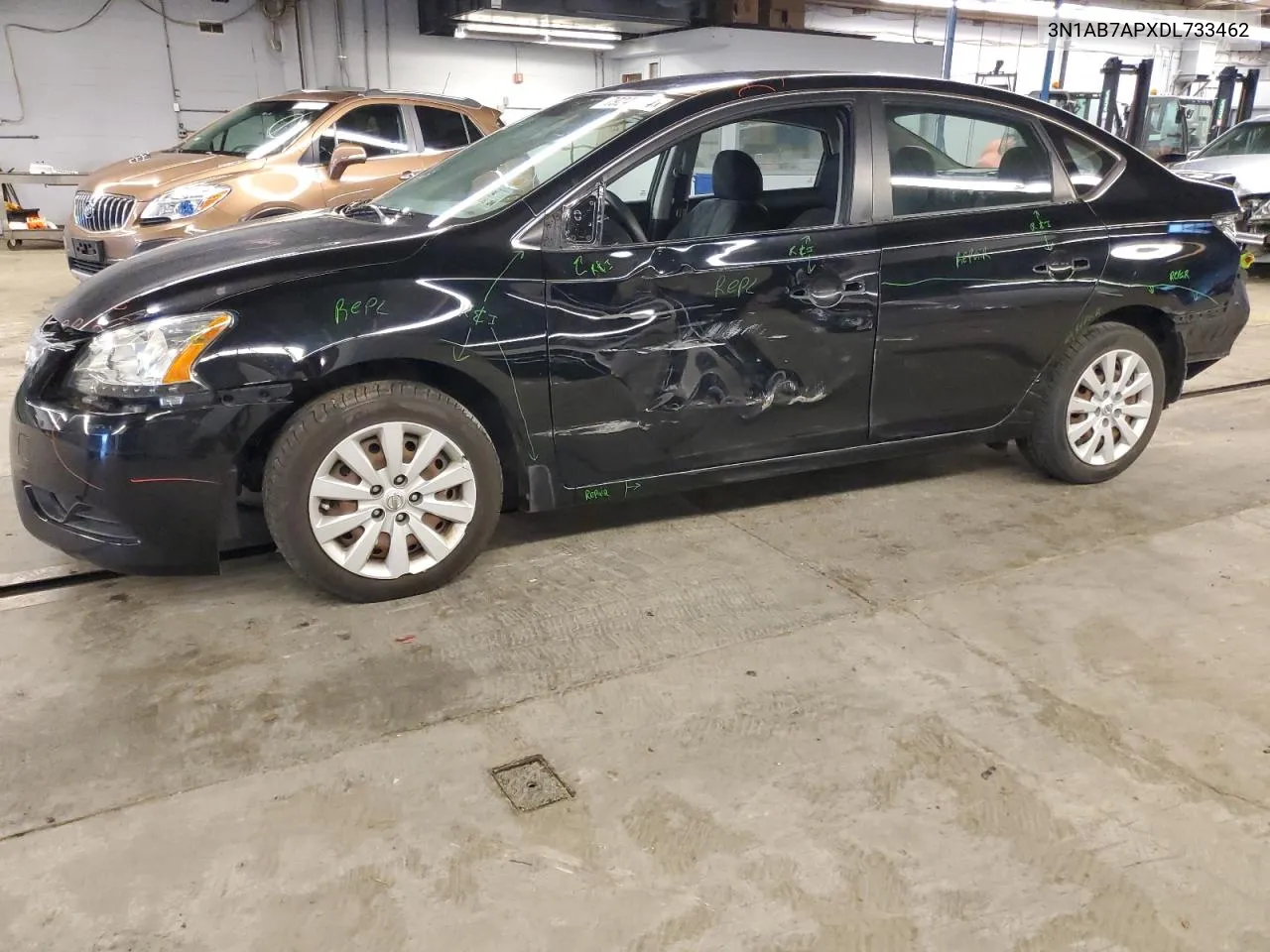 2013 Nissan Sentra S VIN: 3N1AB7APXDL733462 Lot: 79247794