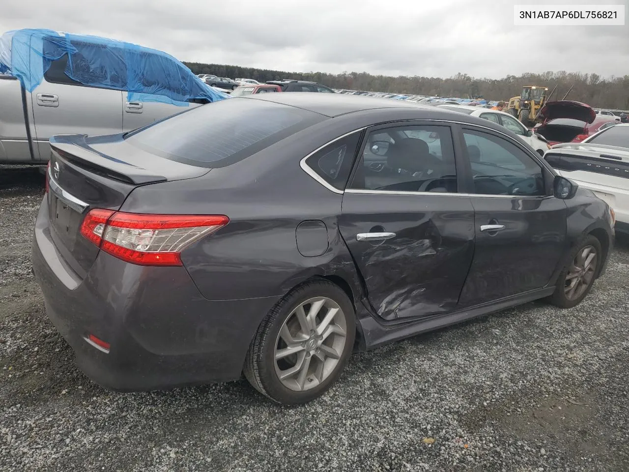 2013 Nissan Sentra S VIN: 3N1AB7AP6DL756821 Lot: 79402544