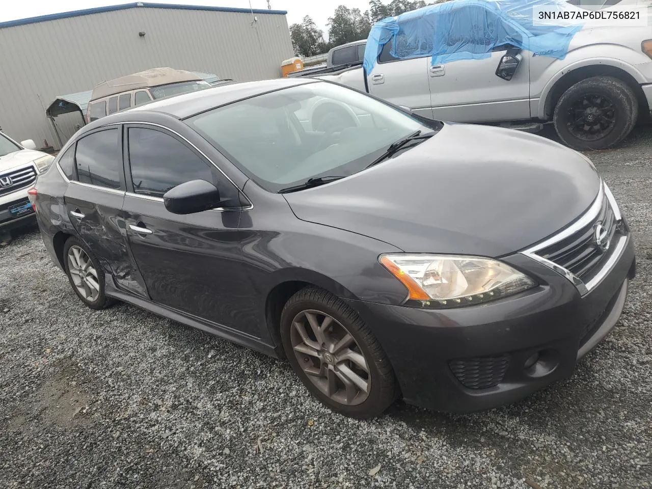 2013 Nissan Sentra S VIN: 3N1AB7AP6DL756821 Lot: 79402544