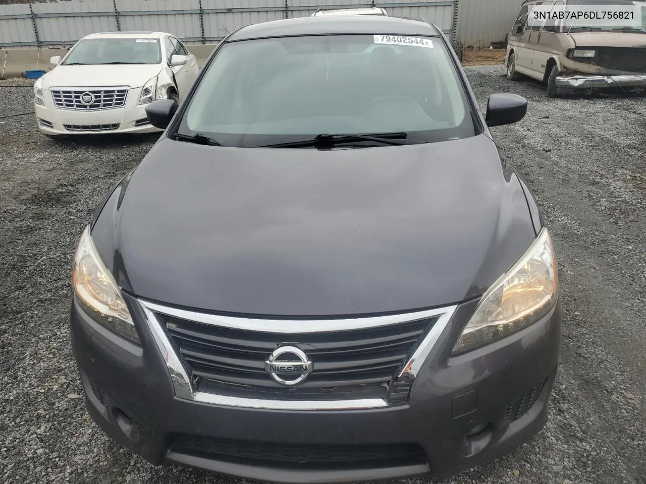 2013 Nissan Sentra S VIN: 3N1AB7AP6DL756821 Lot: 79402544