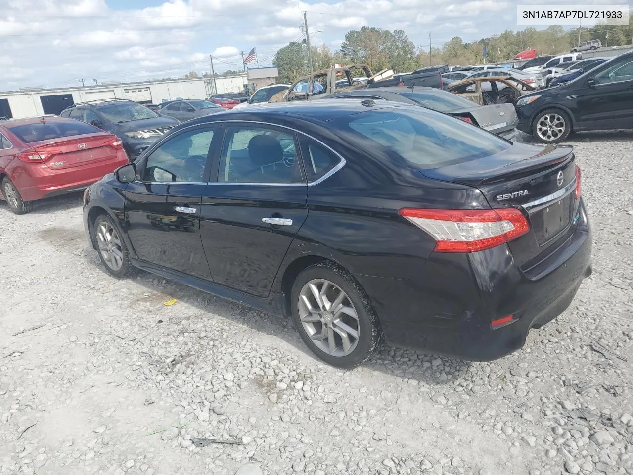 2013 Nissan Sentra S VIN: 3N1AB7AP7DL721933 Lot: 79485834