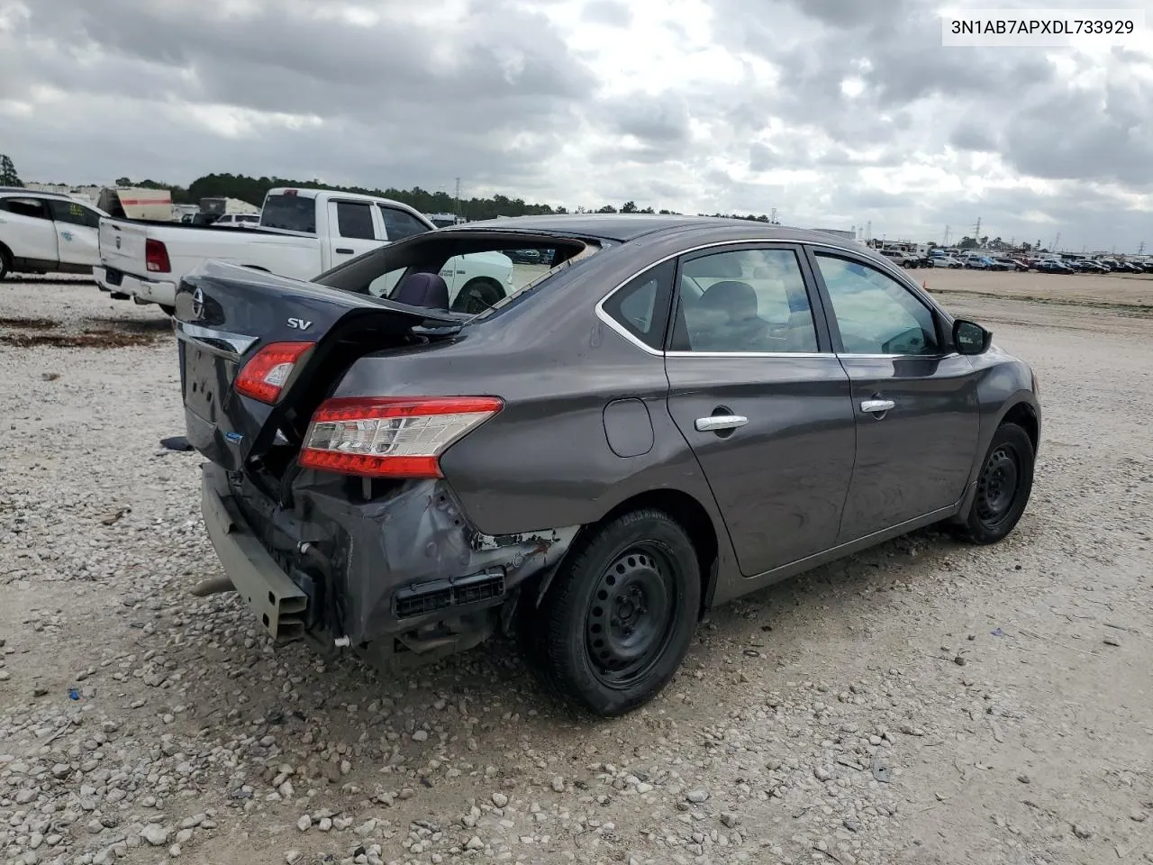 2013 Nissan Sentra S VIN: 3N1AB7APXDL733929 Lot: 79611604