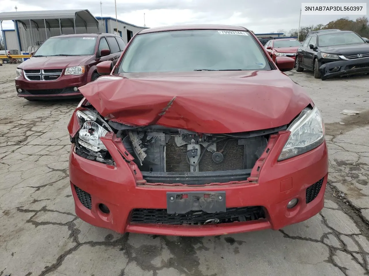 2013 Nissan Sentra S VIN: 3N1AB7AP3DL560397 Lot: 79993144