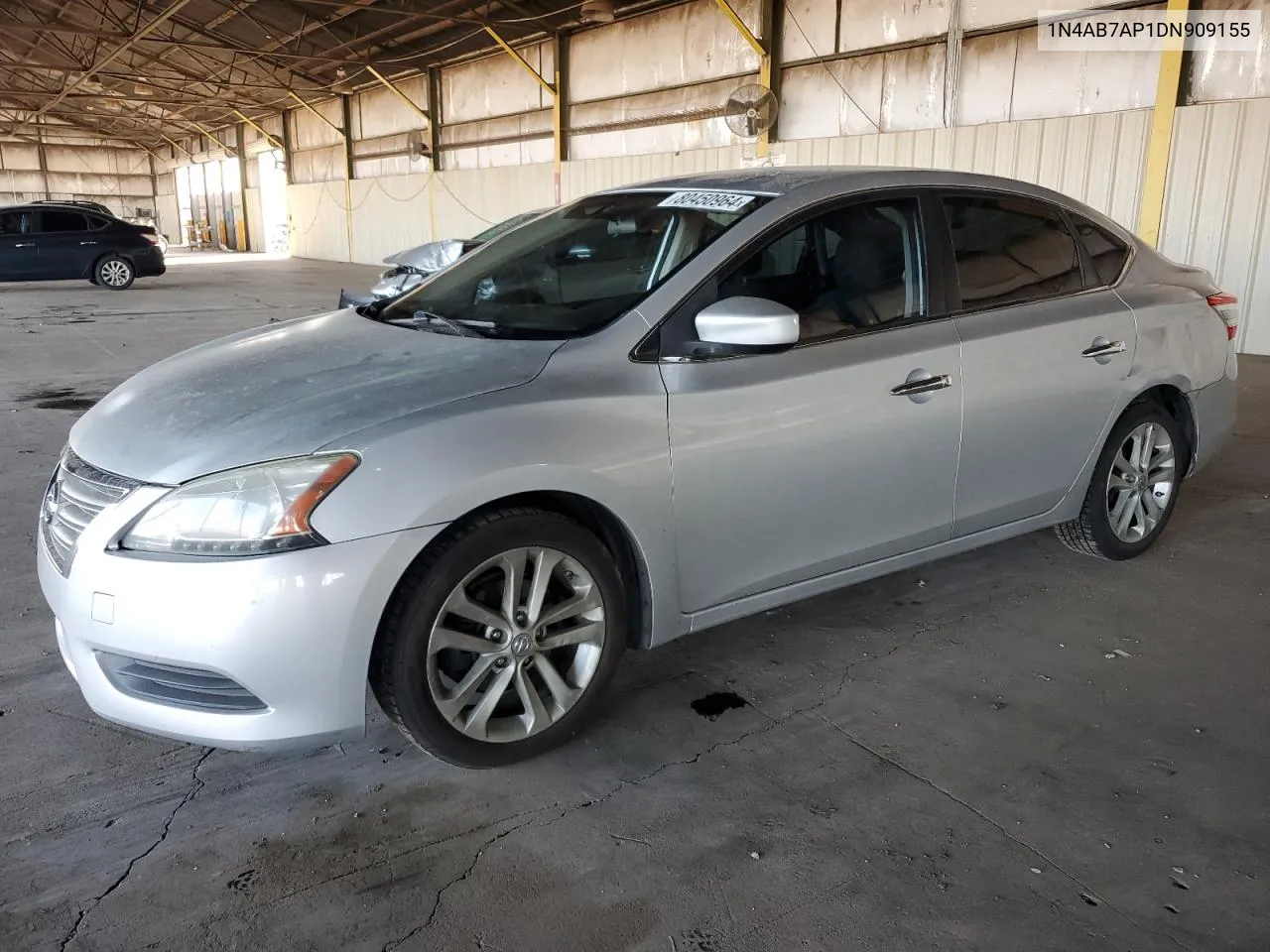 2013 Nissan Sentra S VIN: 1N4AB7AP1DN909155 Lot: 80450964