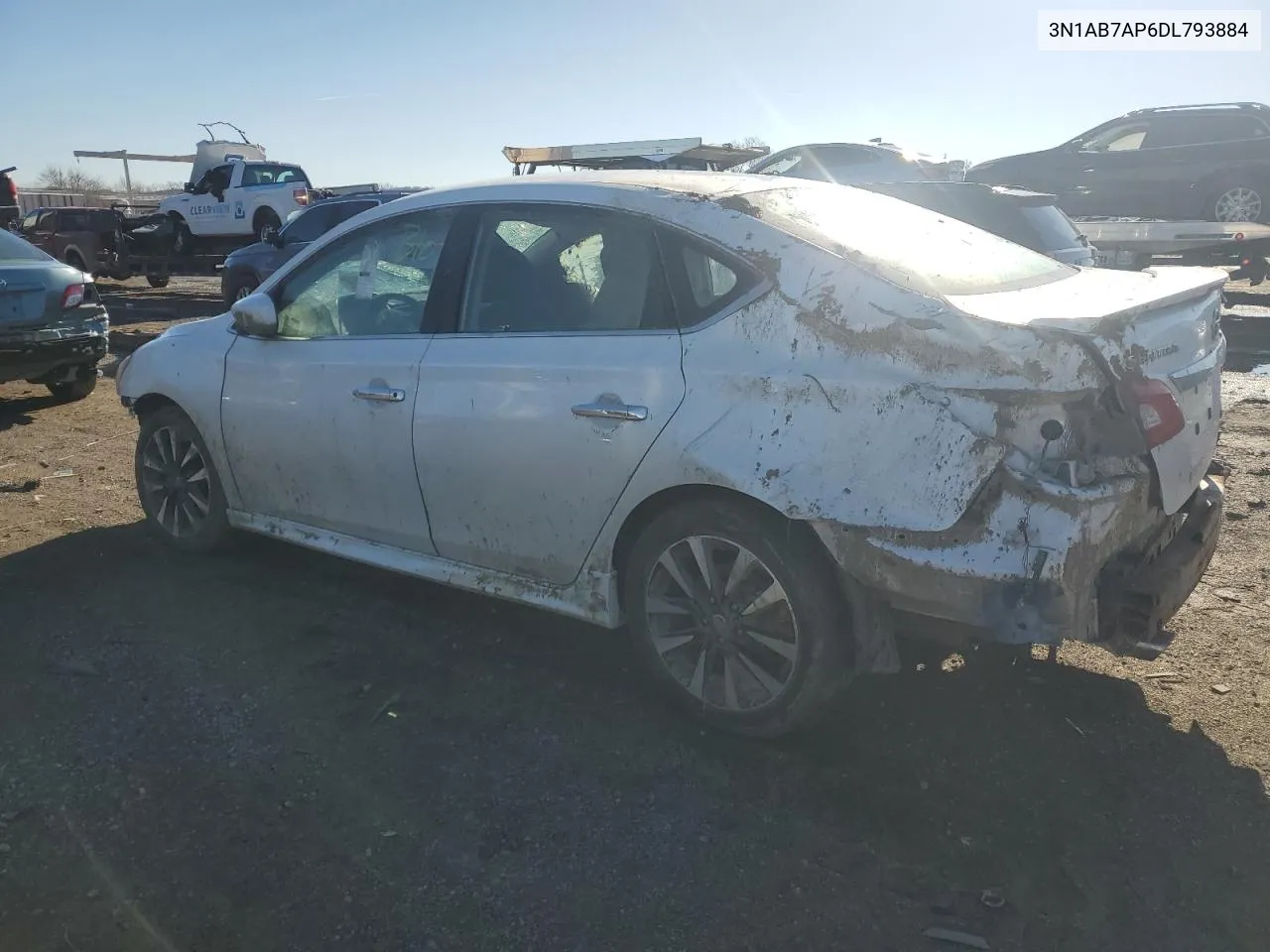 2013 Nissan Sentra S VIN: 3N1AB7AP6DL793884 Lot: 80612574