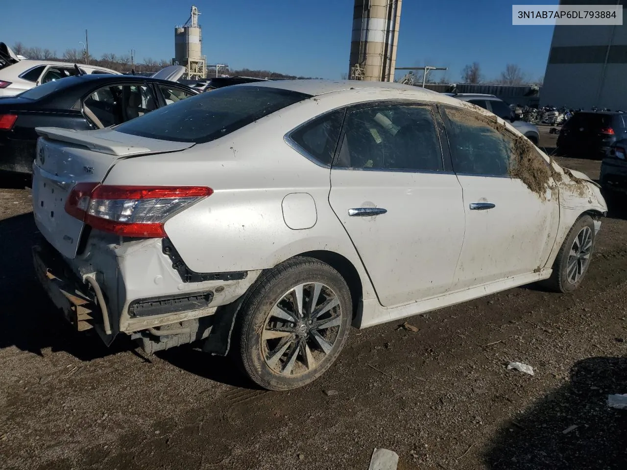 2013 Nissan Sentra S VIN: 3N1AB7AP6DL793884 Lot: 80612574