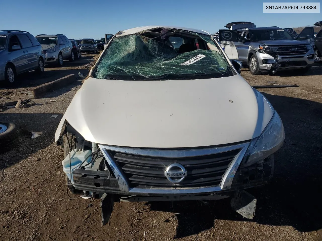 2013 Nissan Sentra S VIN: 3N1AB7AP6DL793884 Lot: 80612574