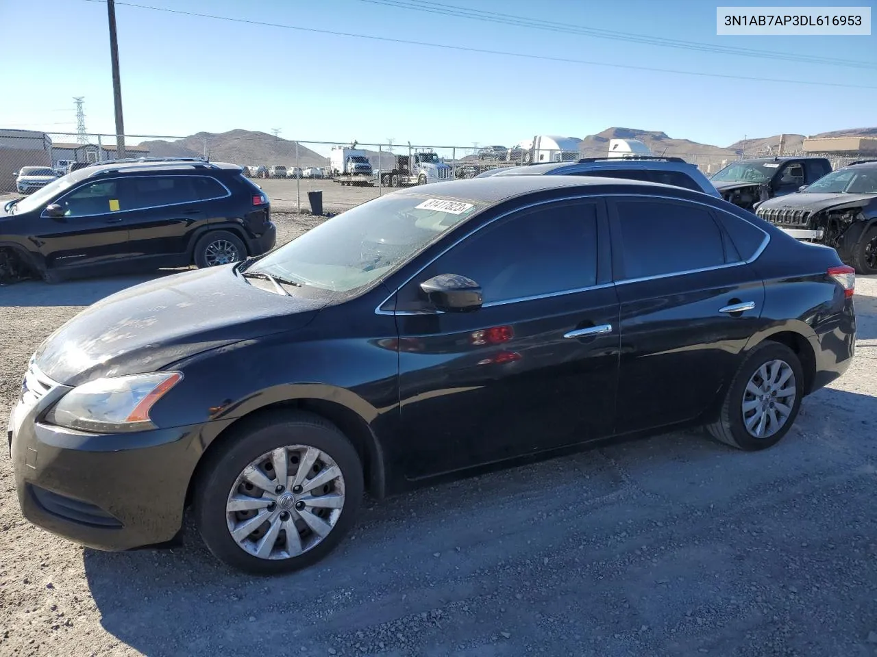 3N1AB7AP3DL616953 2013 Nissan Sentra S