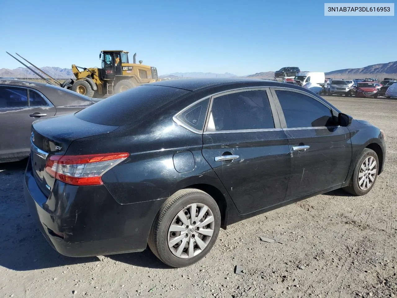 2013 Nissan Sentra S VIN: 3N1AB7AP3DL616953 Lot: 81417823