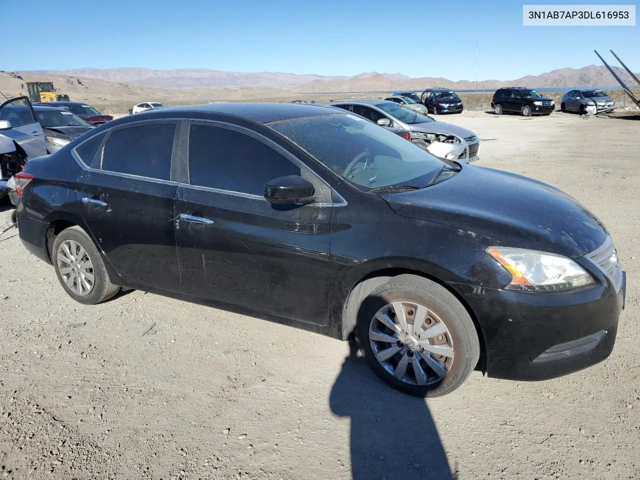 2013 Nissan Sentra S VIN: 3N1AB7AP3DL616953 Lot: 81417823