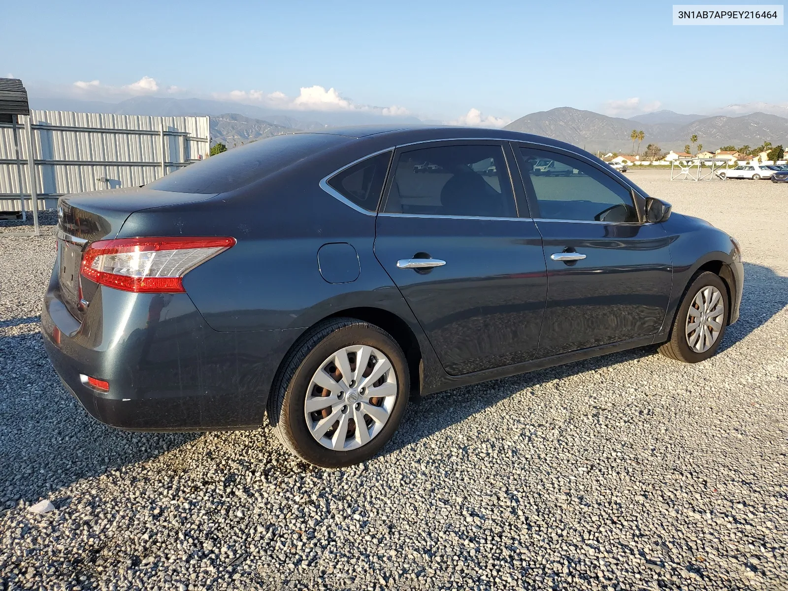 2014 Nissan Sentra S VIN: 3N1AB7AP9EY216464 Lot: 45962504