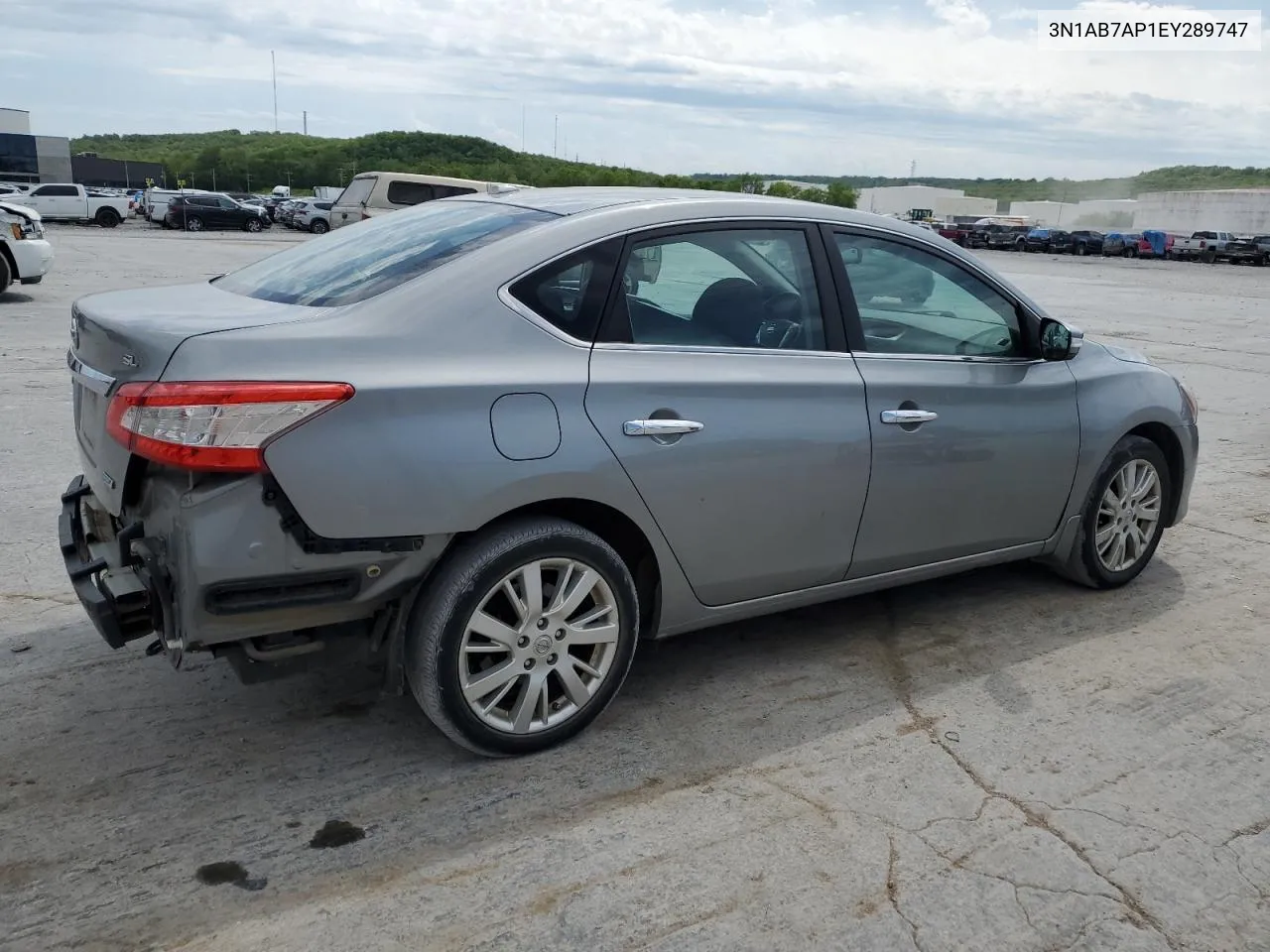 2014 Nissan Sentra S VIN: 3N1AB7AP1EY289747 Lot: 51743014