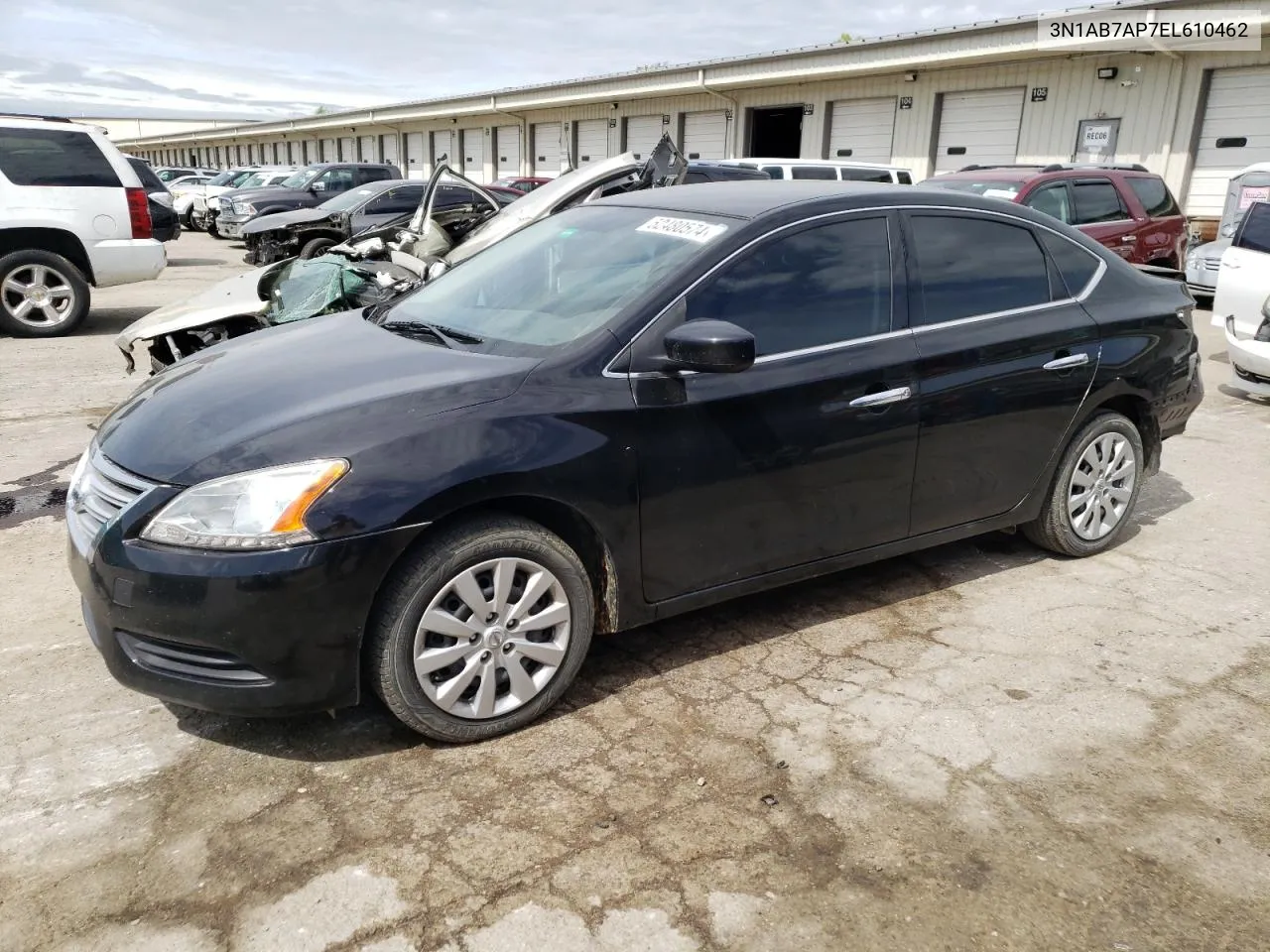 2014 Nissan Sentra S VIN: 3N1AB7AP7EL610462 Lot: 52480574