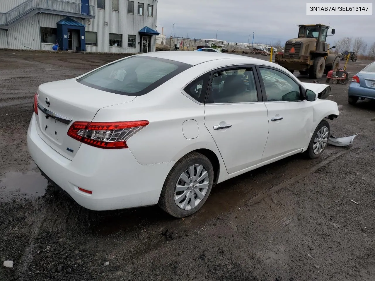 2014 Nissan Sentra S VIN: 3N1AB7AP3EL613147 Lot: 53077364