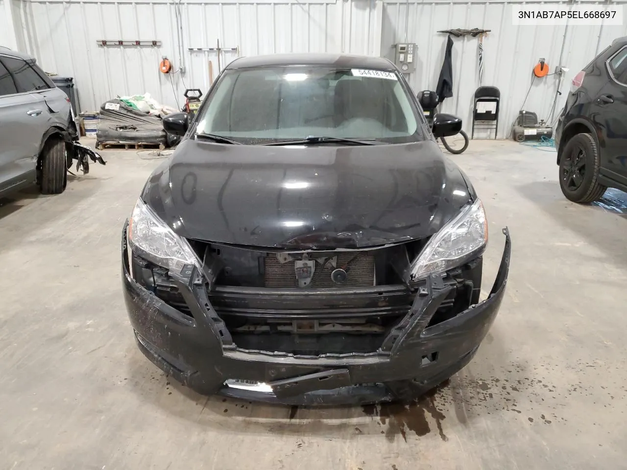 3N1AB7AP5EL668697 2014 Nissan Sentra S