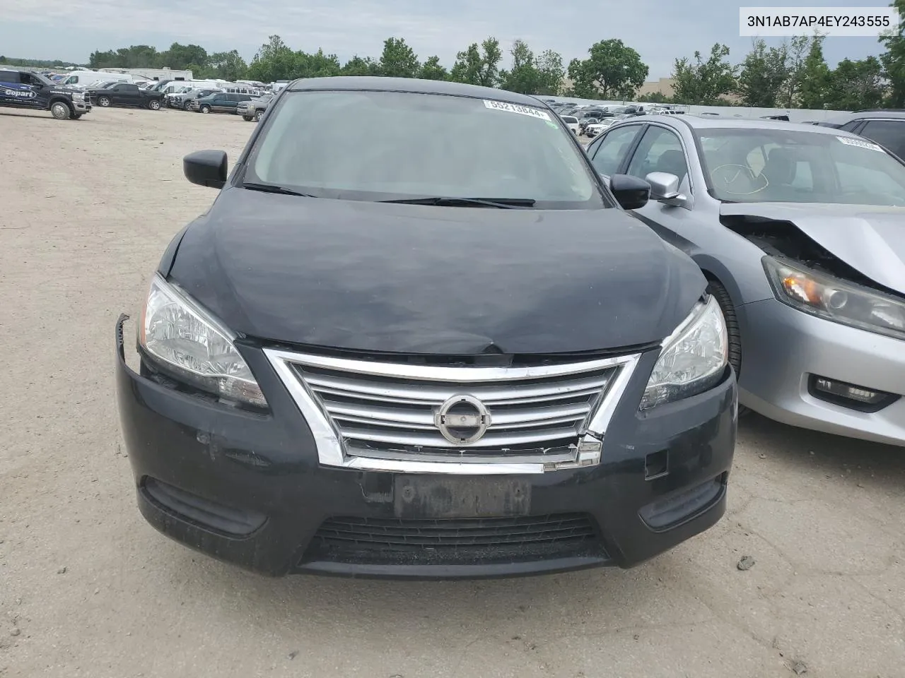 2014 Nissan Sentra S VIN: 3N1AB7AP4EY243555 Lot: 55213844