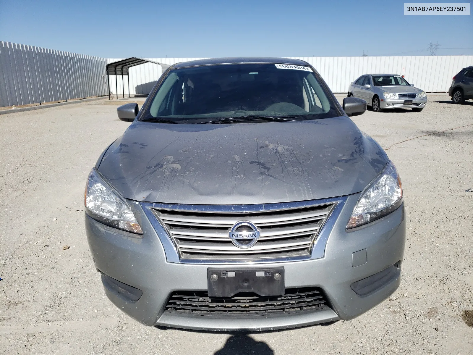 2014 Nissan Sentra S VIN: 3N1AB7AP6EY237501 Lot: 56889804