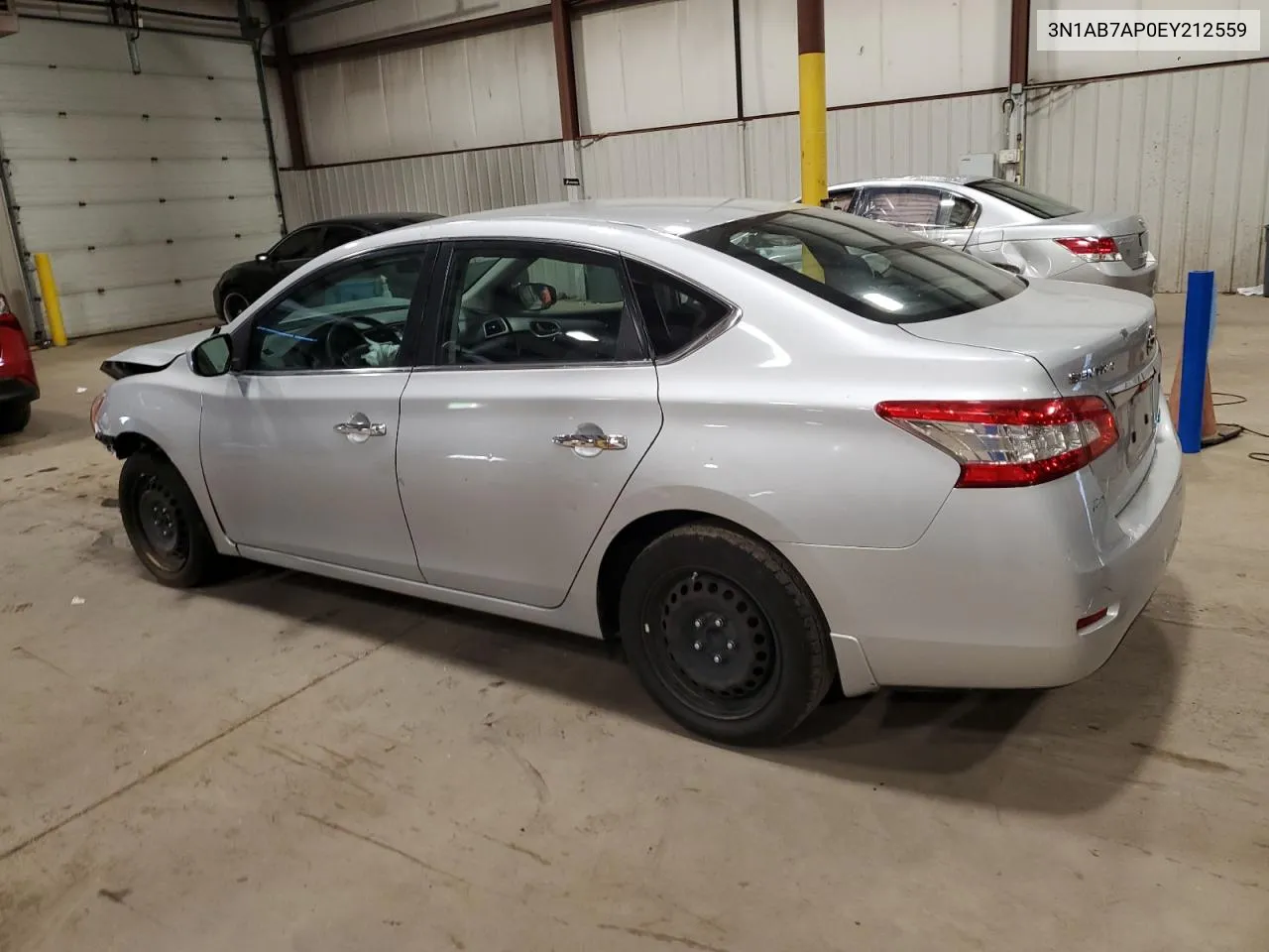 2014 Nissan Sentra S VIN: 3N1AB7AP0EY212559 Lot: 57211454